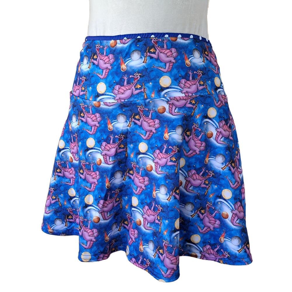 Run Disney Running Skort Figment Purple Dragon Epcot Journey Into Imagination M